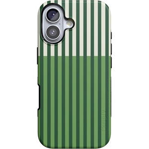 image:imageCasely iPhone 17 Case  Clubhouse  Fairway Stripes  Bold Protective Design  Compatible with MagSafe