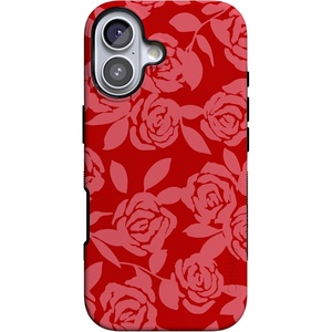 image:imageCasely iPhone 17 Case  Final Rose  Red amp Pink Floral  Bold Protective Design  MagSafe Compatible Design