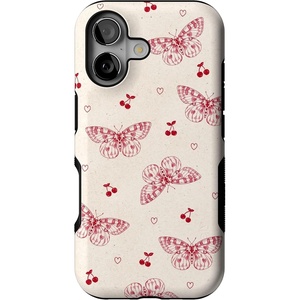 image:imageCasely iPhone 17 Case  Heart Flutters  Butterfly  Bold Protective Design  Compatible with MagSafe
