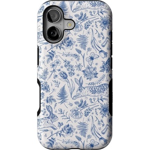 image:imageCasely iPhone 17 Case  Hop amp Bloom  Bunny Toile  Bold Protective Design  Compatible with MagSafe