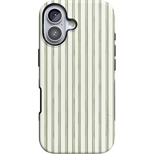 image:imageCasely iPhone 17 Case  Linen Stripe  The Boyfriend Collection  Bold Protective Design  Compatible with MagSafe