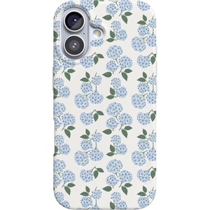 image:imageCasely iPhone 17 Case  Nantucket Cottage  Blue Hydrangea  Compatible with MagSafe  Classic Ultra Slim Design