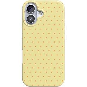 image:imageCasely iPhone 17 Case  On the Dot  Yellow Polka Dot  Compatible with MagSafe  Classic Ultra Thin Design