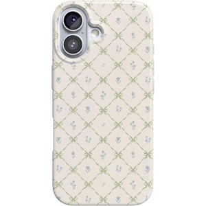 image:imageCasely iPhone 17 Case  Petite Petals Floral  Dainty Lattice  Compatible with MagSafe  Classic Ultra Thin Design