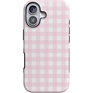 image:imageCasely iPhone 17 Case  Pink Plaid  Sunday Best  Bold Protective Design  Compatible with MagSafe