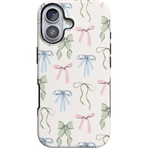 image:imageCasely iPhone 17 Case  Whimsy Girlie  Pastel Bows  Bold Protective Design  Compatible with MagSafe