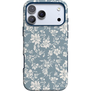 image:imageCasely iPhone 17 Pro Max Case  Afternoon Tea  Blue Floral  Bold Protective Design  Compatible with MagSafe
