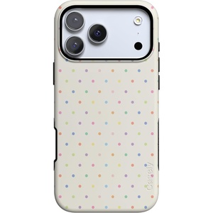 image:imageCasely iPhone 17 Pro Max Case  On the Dot  Rainbow Polka Dot  Bold Protective Design  Compatible with MagSafe
