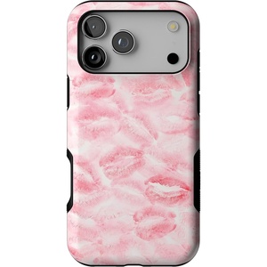 image:imageCasely iPhone 17 Pro Max Case  Sealed with a Kiss  Pink Lipstick  Bold Protective Design  Compatible with MagSafe