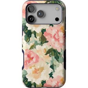 image:imageCasely iPhone 17 Pro Max Case  The Garden Room  Painted Petals  Bold Protective Design  Compatible with MagSafe