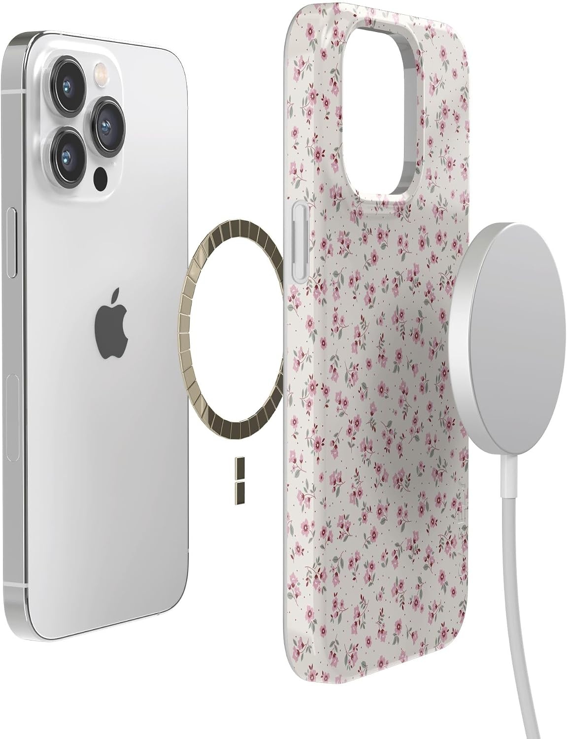 image:imageCasely iPhone 14 Pro Max Case  Cottage Charm  Cottagecore  Compatible with MagSafe  Classic Ultra Thin Design