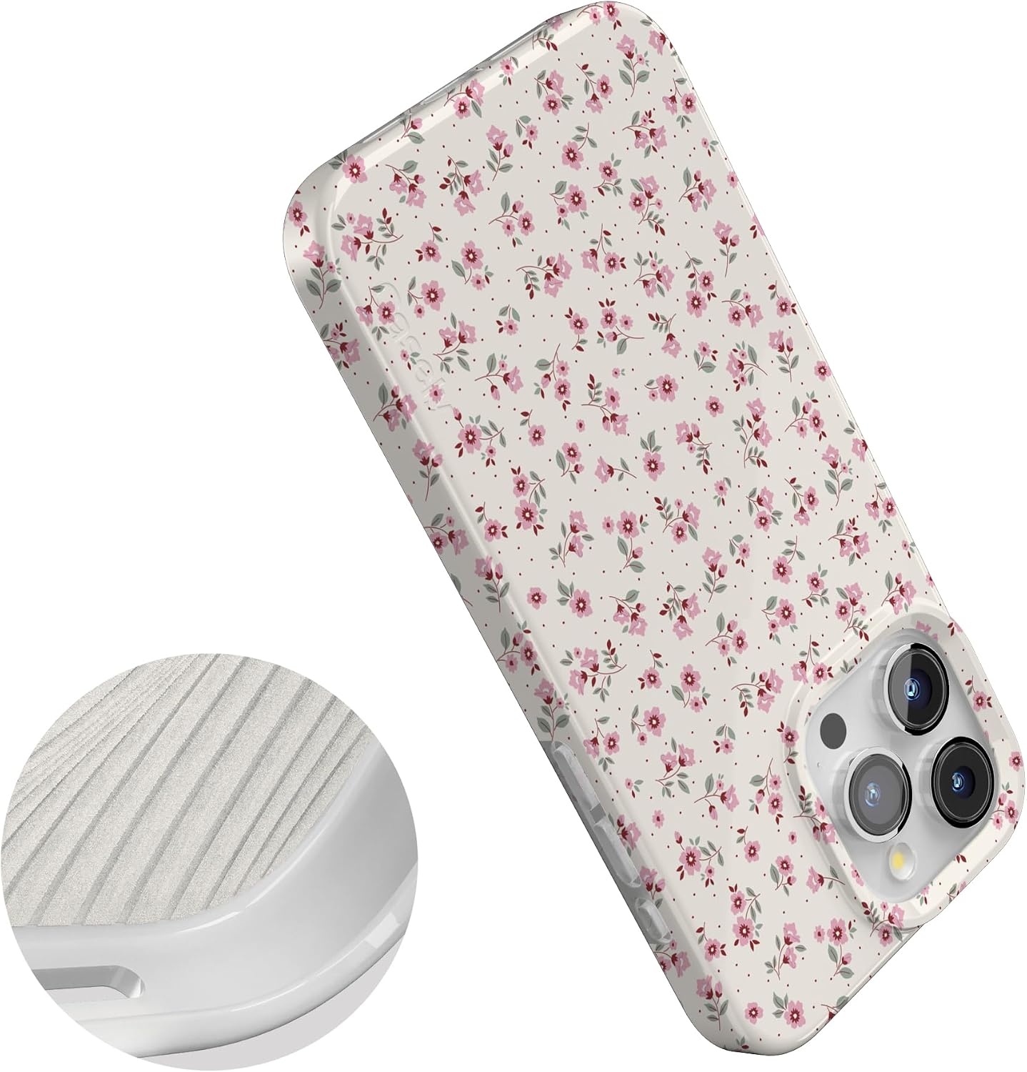 image:imageCasely iPhone 15 Pro Case  Cottage Charm  Cottagecore  Compatible with MagSafe  Classic Ultra Slim Design