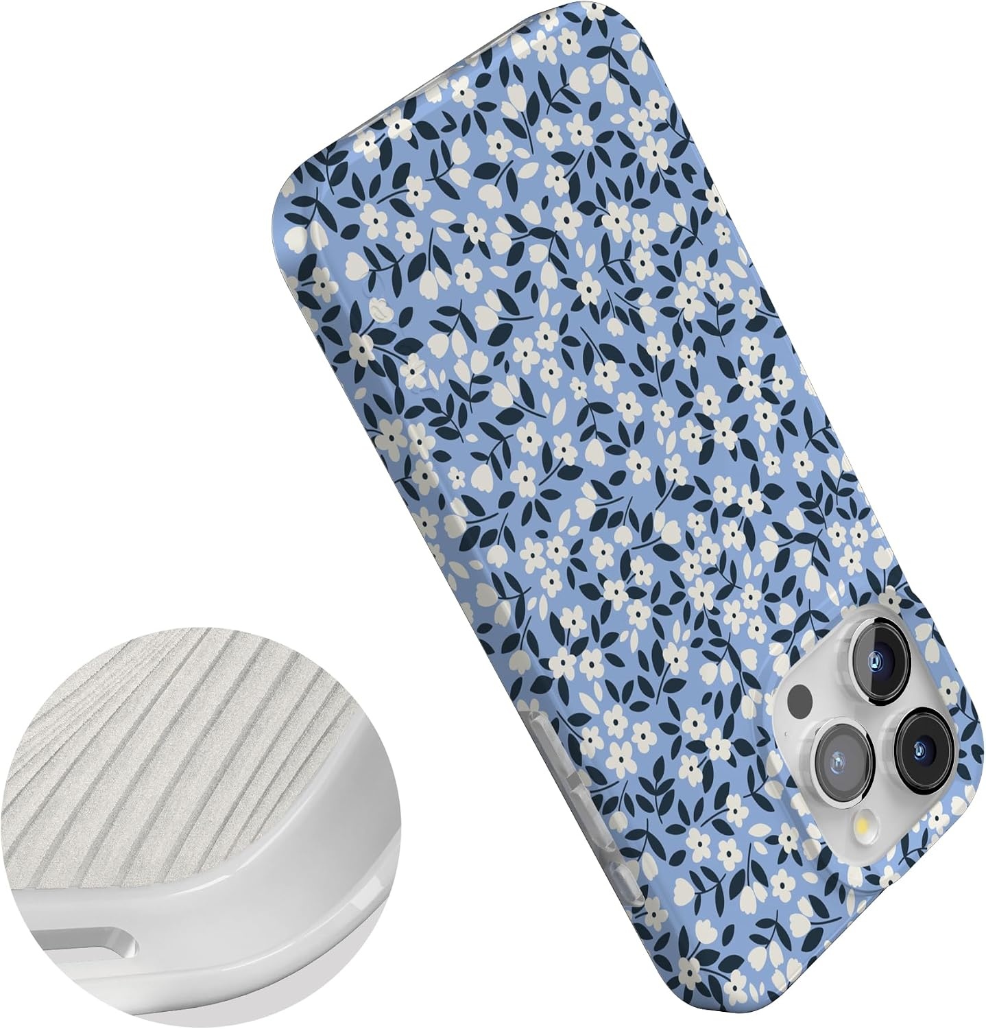 image:imageCasely iPhone 15 Pro Case  Picking Daisies  Cottagecore  Compatible with MagSafe  Classic Ultra Slim Design