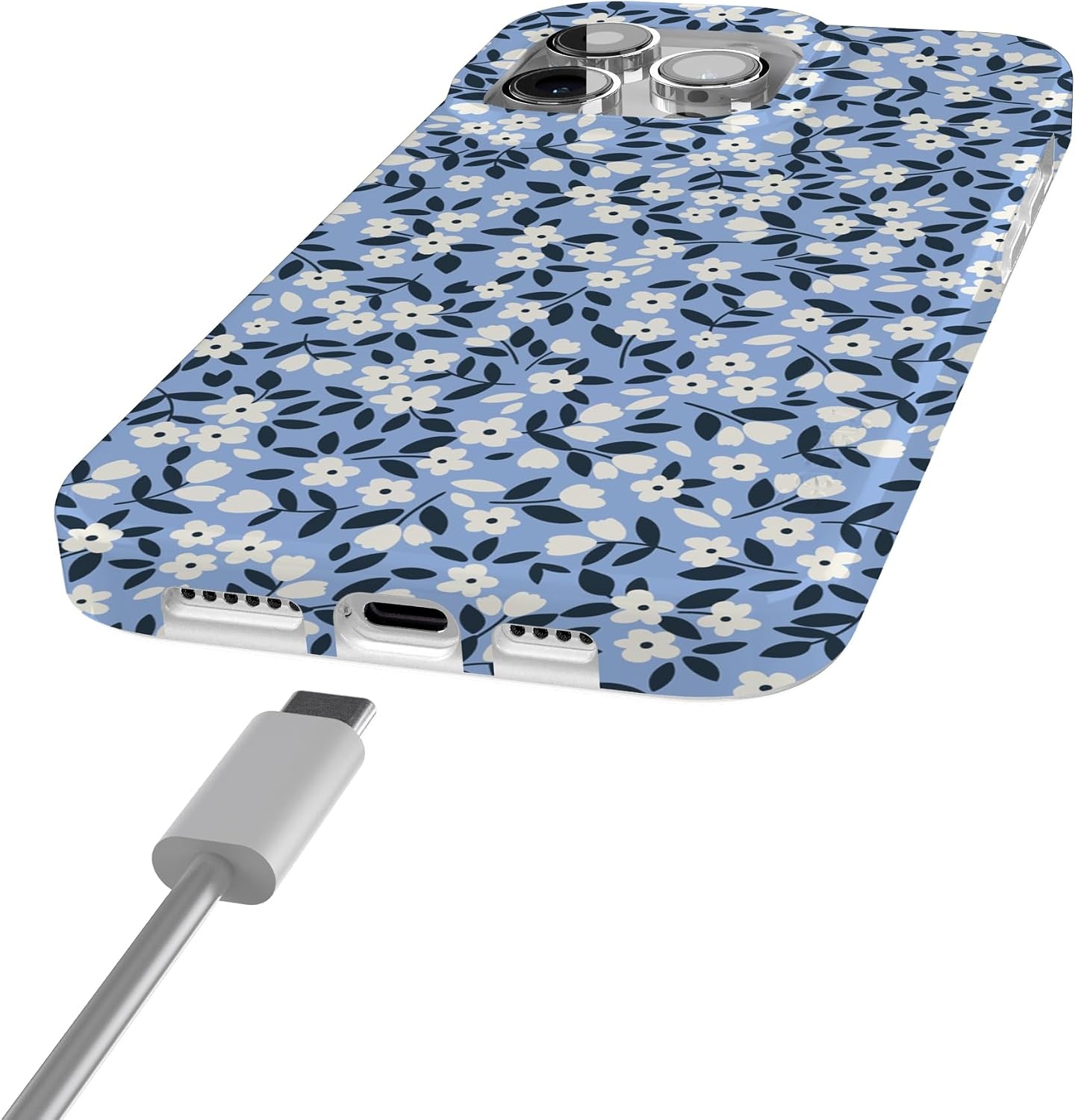image:imageCasely iPhone 15 Pro Case  Picking Daisies  Cottagecore  Compatible with MagSafe  Classic Ultra Slim Design