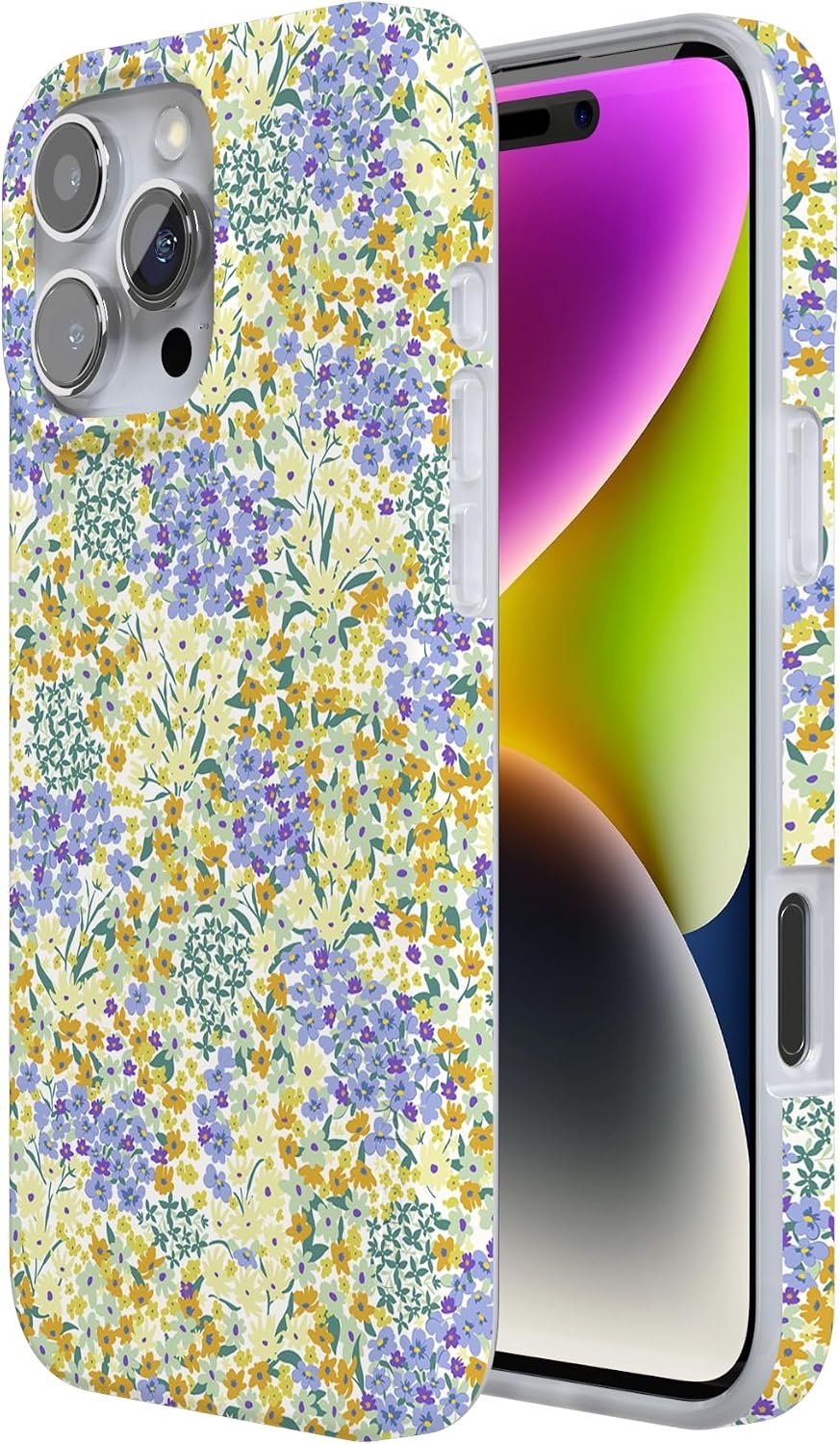 image:imageCasely iPhone 16 Pro Case  Im Yours  Tiny Hearts  Compatible with MagSafe  Classic Ultra Slim DesignDream Garden  Cottagecore