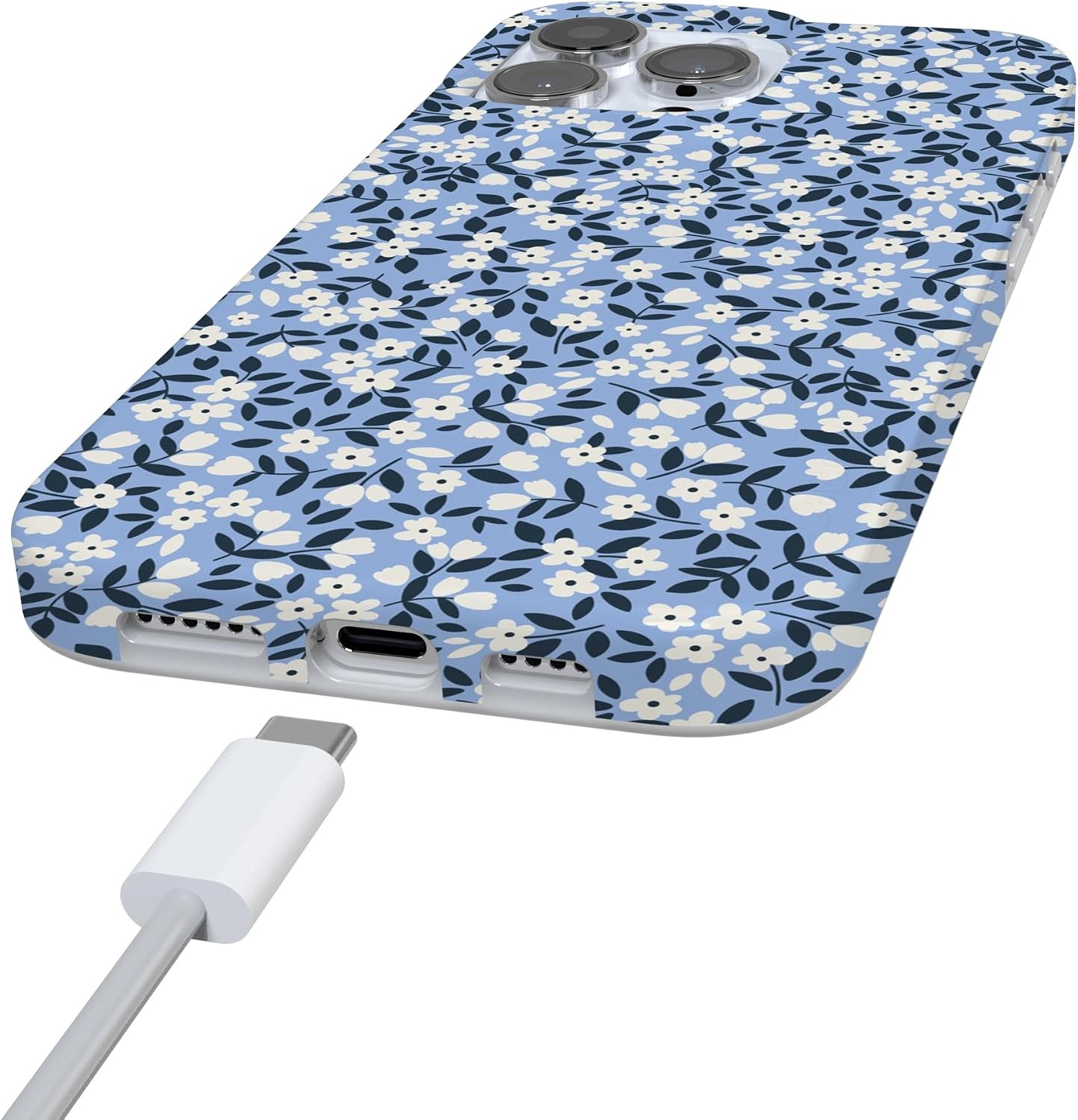image:imageCasely iPhone 16 Pro Case  Picking Daisies  Cottagecore  Compatible with MagSafe  Classic Ultra Slim Design