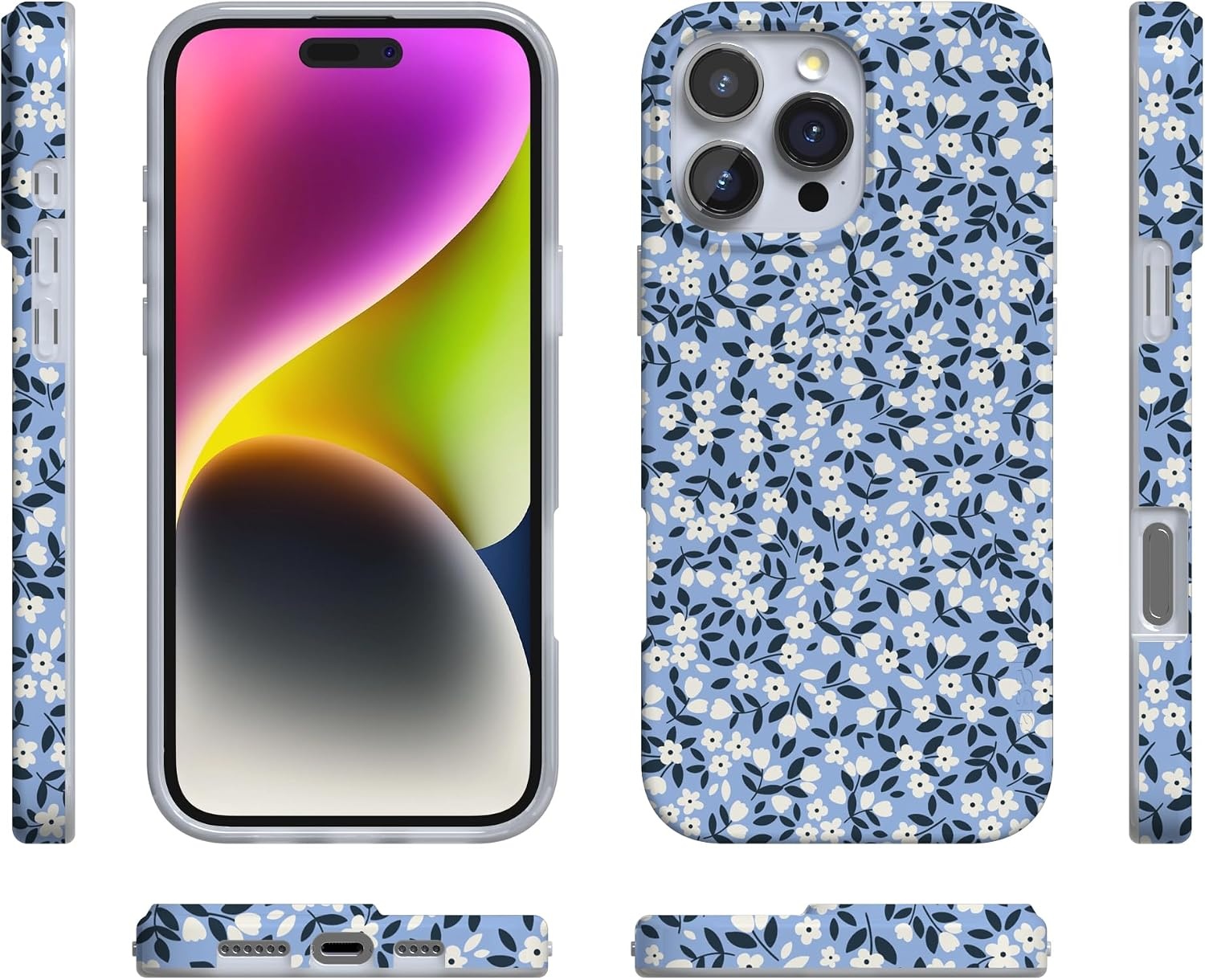 image:imageCasely iPhone 16 Pro Case  Picking Daisies  Cottagecore  Compatible with MagSafe  Classic Ultra Slim Design