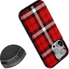 image:imageCasely iPhone 14 Pro Case  As if  Red Plaid  Compatible with MagSafe  Bold Protective Design