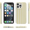 image:imageCasely iPhone 14 Pro Case  Butter Yellow Stripes  Sunday Best  Compatible with MagSafe  Classic Ultra Slim Design