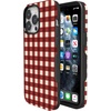 image:imageCasely iPhone 14 Pro Case  Checked Twice  Red Plaid  Bold Protective Design  MagSafe Compatible Design