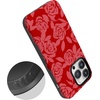 image:imageCasely iPhone 14 Pro Case  Final Rose  Red amp Pink Floral  Bold Protective Design  MagSafe Compatible Design