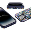 image:imageCasely iPhone 14 Pro Case  Full Bloom  Navy Floral  Bold Protective Design  Compatible with MagSafe