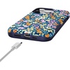 image:imageCasely iPhone 14 Pro Case  Full Bloom  Navy Floral  Bold Protective Design  Compatible with MagSafe