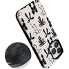 image:imageCasely iPhone 14 Pro Case  Goth Girlie  Black Bows  Bold Protective Design  Compatible with MagSafe