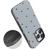 image:imageCasely iPhone 14 Pro Case  Love Lines  Blue Stripes  Bold Protective Design  MagSafe Compatible Design