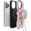 image:imageCasely iPhone 14 Pro Case  Lover Girlie  Pink Bows  Bold Protective Design  Compatible with MagSafe