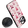 image:imageCasely iPhone 14 Pro Case  Lover Girlie  Pink Bows  Bold Protective Design  Compatible with MagSafe