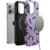 image:imageCasely iPhone 14 Pro Case  Midnight Flight  Celestial Bats  Bold Protective Design  MagSafe Compatible Design