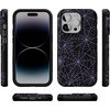 image:imageCasely iPhone 14 Pro Case  Midnight Web  Spider Web  Bold Protective Design  Compatible with MagSafe