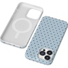 image:imageCasely iPhone 14 Pro Case  On the Dot  Blue amp Brown Polka Dot  Compatible with MagSafe  Classic Ultra Slim Design