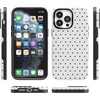 image:imageCasely iPhone 14 Pro Case  On the Dot  White Polka Dot  Bold Protective Design  Compatible with MagSafe