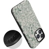 image:imageCasely iPhone 14 Pro Case  Sage Garden  Green Floral  Bold Protective Design  Compatible with MagSafe