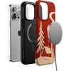 image:imageCasely iPhone 14 Pro Case  Snowed in  Cozy Winter  Bold Protective Design  MagSafe Compatible Design