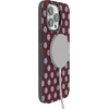 image:imageCasely iPhone 14 Pro Case  Spotted in SoHo  Burgundy Polka Dot  Bold Protective Design  Compatible with MagSafe