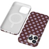 image:imageCasely iPhone 14 Pro Case  Spotted in SoHo  Burgundy Polka Dot  Compatible with MagSafe  Classic Ultra Slim Design