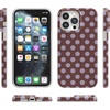 image:imageCasely iPhone 14 Pro Case  Spotted in SoHo  Burgundy Polka Dot  Compatible with MagSafe  Classic Ultra Slim Design