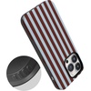 image:imageCasely iPhone 14 Pro Case  Sunday in Brooklyn  Chocolate Blue Stripes  Bold Protective Design  Compatible with MagSafe