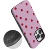 image:imageCasely iPhone 14 Pro Case  Very Cherry  Painted Cherries  Bold Protective Design  MagSafe Compatible Design