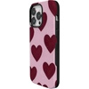 image:imageCasely iPhone 14 Pro Case  Whole Lotta Love  Plum Hearts  Bold Protective Design  MagSafe Compatible Design