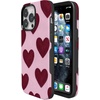 image:imageCasely iPhone 14 Pro Case  Whole Lotta Love  Plum Hearts  Bold Protective Design  MagSafe Compatible Design