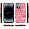 image:imageCasely iPhone 14 Pro Max Case  Blush Garden  Floral Doodle  Bold Protective Design  Compatible with MagSafe