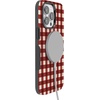 image:imageCasely iPhone 14 Pro Max Case  Checked Twice  Red Plaid  Bold Protective Design  MagSafe Compatible Design
