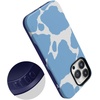 image:imageCasely iPhone 14 Pro Max Case  Current Mood  Light Blue Cow Print  Bold Protective Design  Compatible with MagSafe