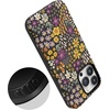 image:imageCasely iPhone 14 Pro Max Case  Falling for You  Plum Floral  Bold Protective Design  Compatible with MagSafe