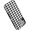 image:imageCasely iPhone 14 Pro Max Case  Harlequin Salem Diamond  Black and White  Bold Protective Design  MagSafe Compatible Design