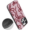 image:imageCasely iPhone 14 Pro Max Case  Love Me Knot  Mauve Bow  Bold Protective Design  MagSafe Compatible Design